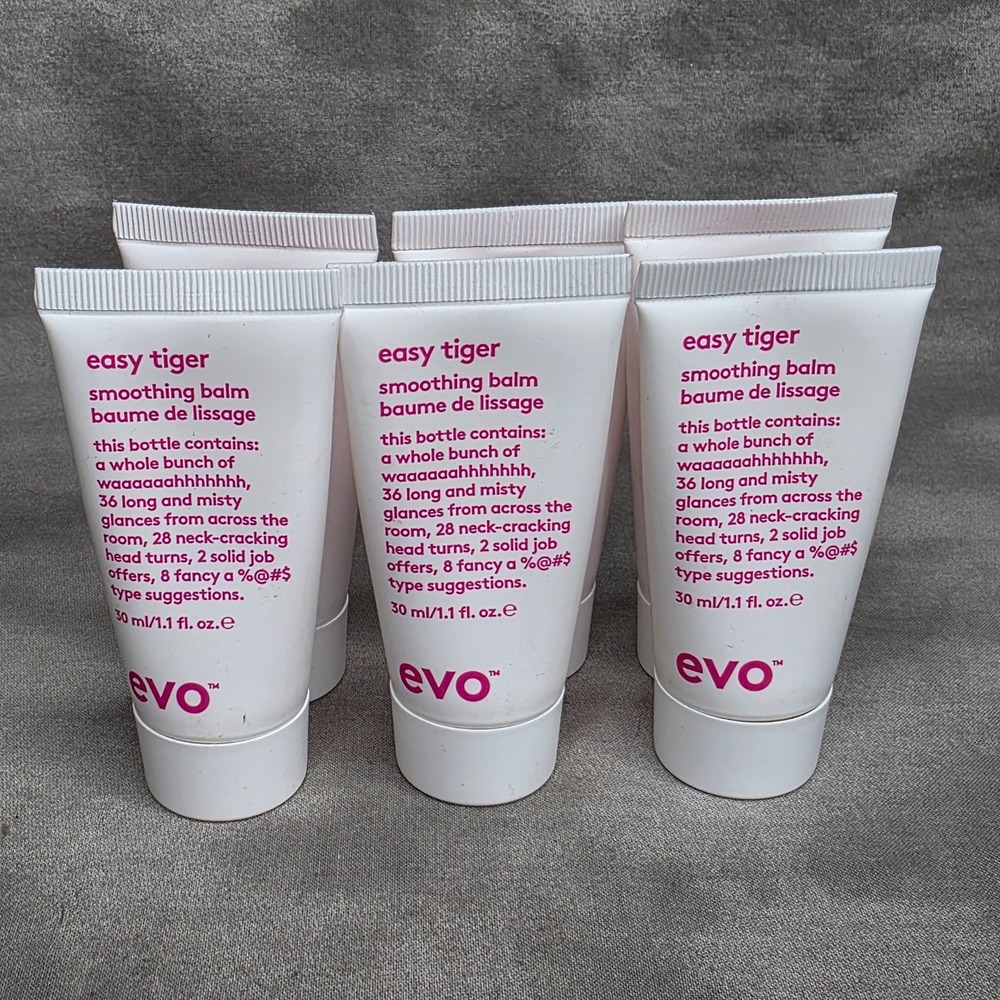 (X6) EVO Easy Tiger Smoothing Balm 1.1 fl oz Travel Size Sealed